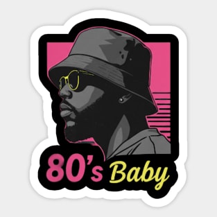 80’s Baby Sticker